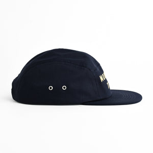 Mountain Time Five Panel Hat - navy