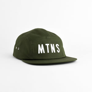 MTNS Five Panel Hat - moss