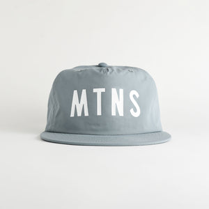 MTNS Recycled Nylon Quick Dry Hat - mineral blue