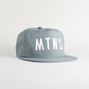 MTNS Recycled Nylon Quick Dry Hat - mineral blue