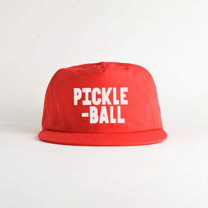 Pickleball Recycled Nylon Quick Dry Hat - fire