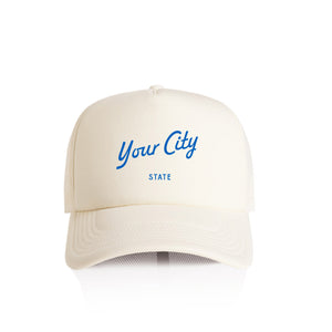 Customizable Script City Recycled Trucker Hat