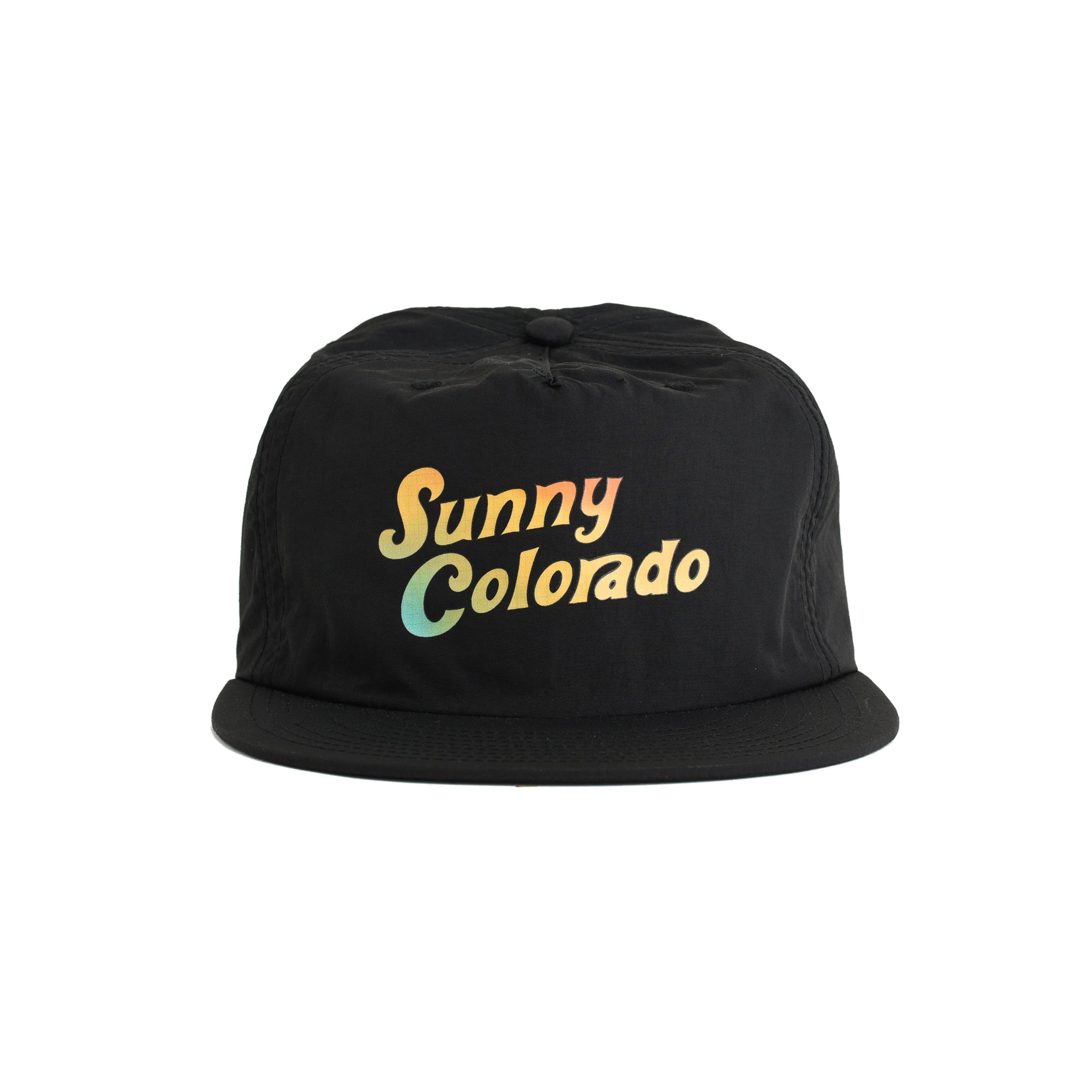 Sunny Colorado Recycled Nylon Quick Dry Hat - black