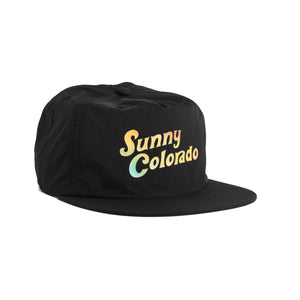 Sunny Colorado Recycled Nylon Quick Dry Hat - black