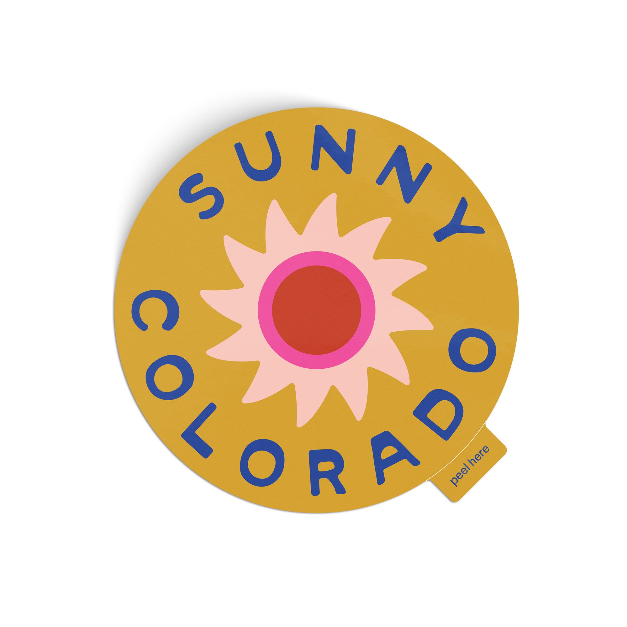 Sunny Colorado No. 1 Sticker