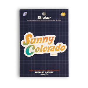 Sunny Colorado No. 2 Large Sticker