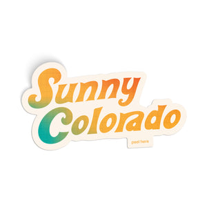 Sunny Colorado No. 2 Large Sticker