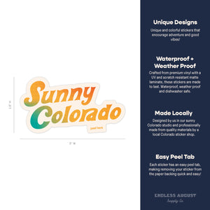 Sunny Colorado No. 2 Sticker