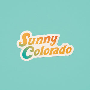 Sunny Colorado No. 2 Sticker