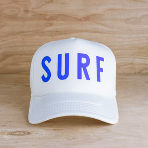 Surf Recycled Trucker Hat - ecru