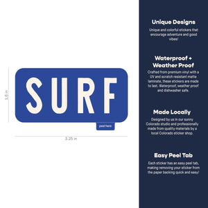 Surf Sticker