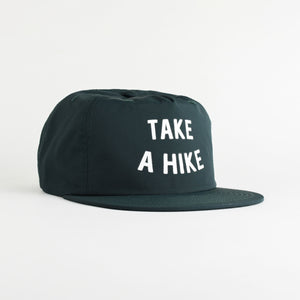 Take A Hike Recycled Nylon Quick Dry Hat - pine green