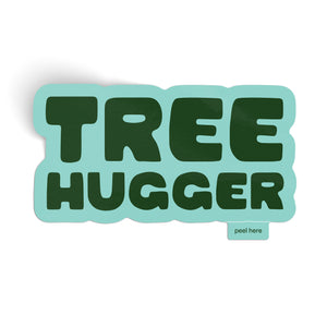 Tree Hugger Large Sticker