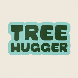 Tree Hugger Large Sticker