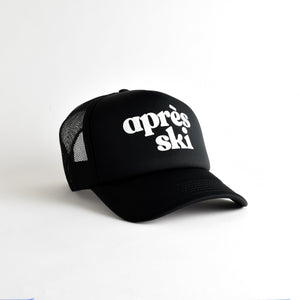 Après Ski Recycled Trucker Hat - black