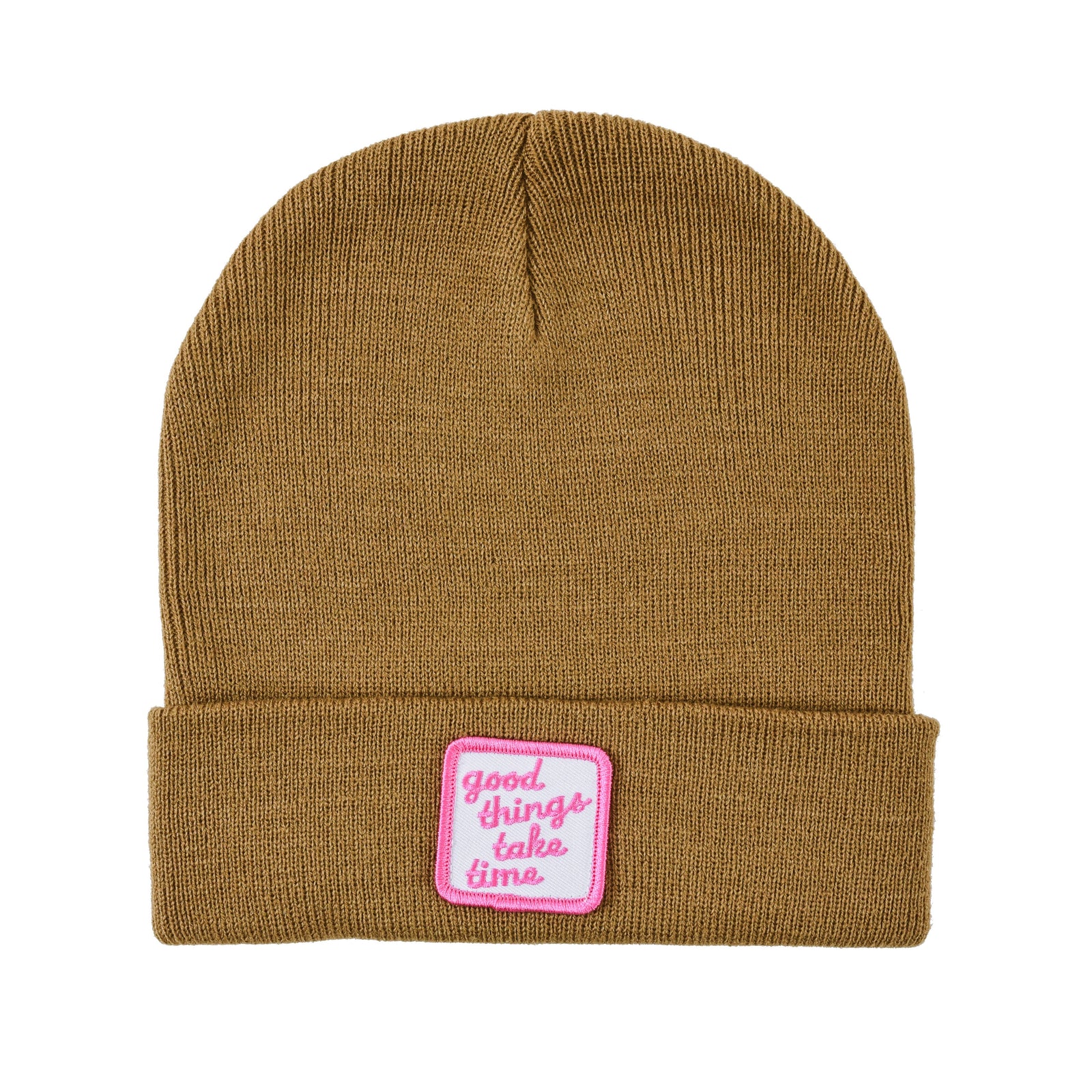 Good Things Take Time Beanie